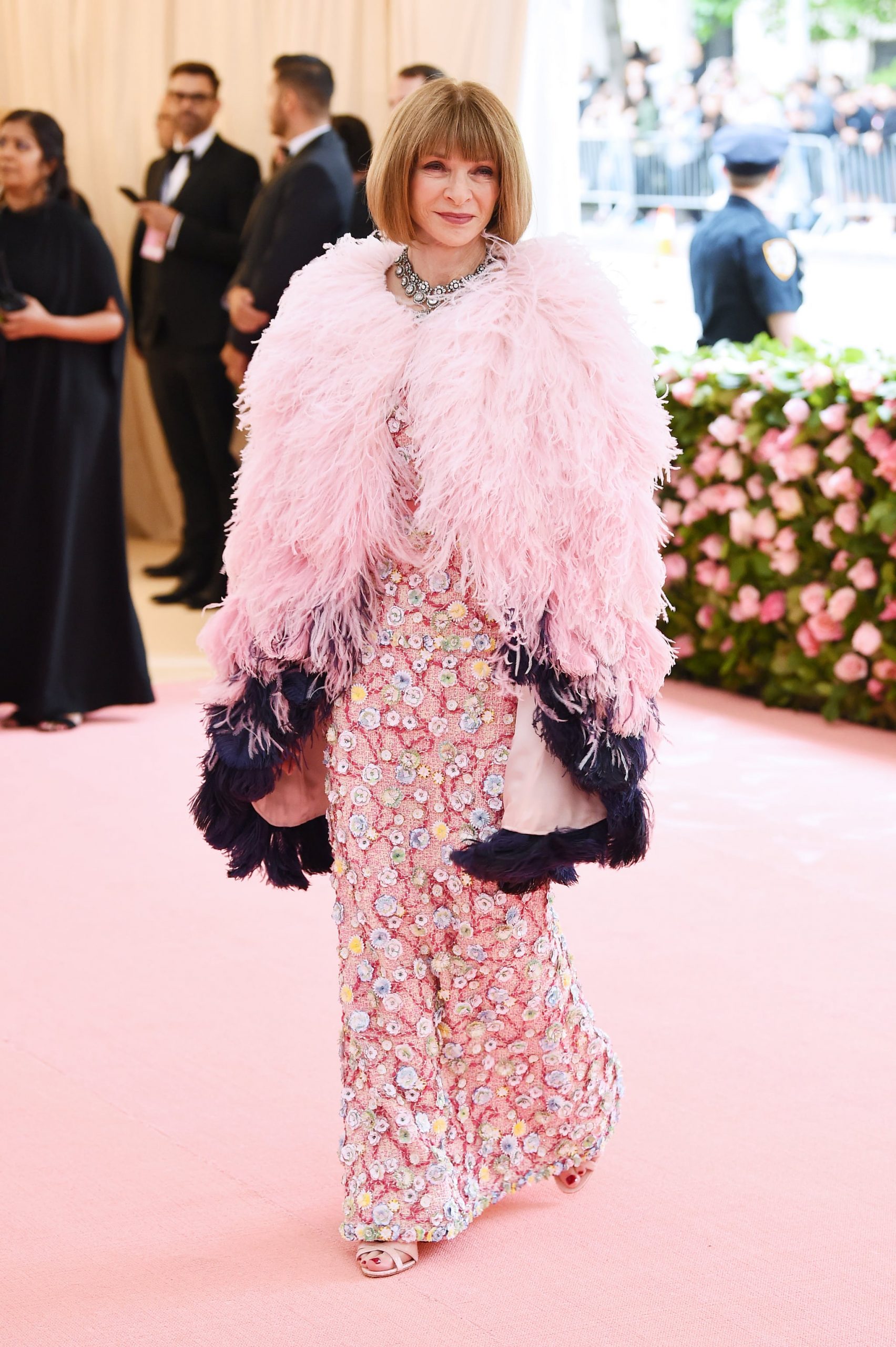 Anna Wintour at the 2019 Met Gala. Photo Credit Popsugar - University of  Fashion Blog